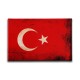 Türk Bayrağı Kanvas Tablo 