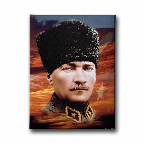 Atatürk Portresi Kanvas Tablo