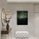 Gece Uçak Canvas Tablo 