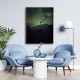 Gece Uçak Canvas Tablo 