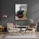 Kara Tren Canvas Tablo
