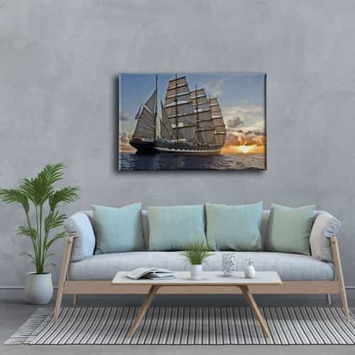 Gemi Canvas Tablo 