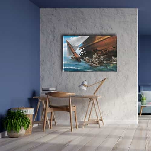 Gemi Canvas Tablo 