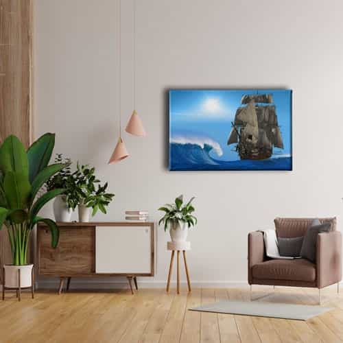 Gemi Canvas Tablo 