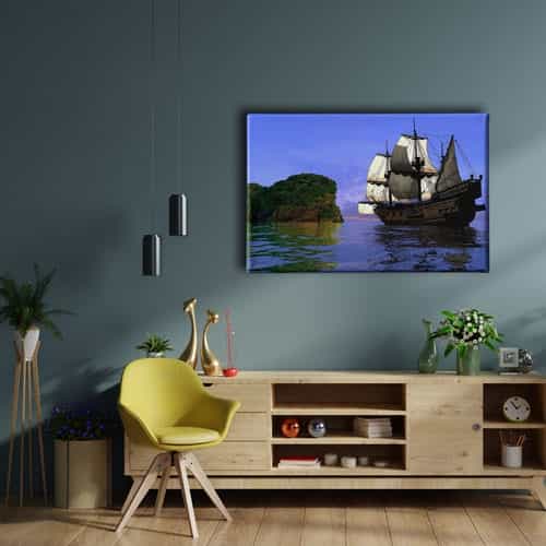 Gemi Canvas Tablo 