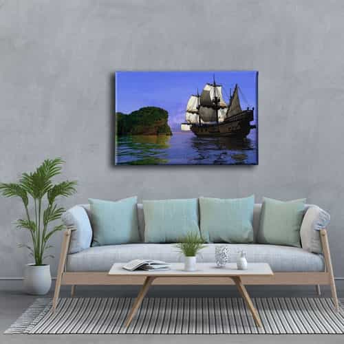 Gemi Canvas Tablo 