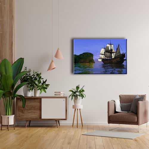 Gemi Canvas Tablo 
