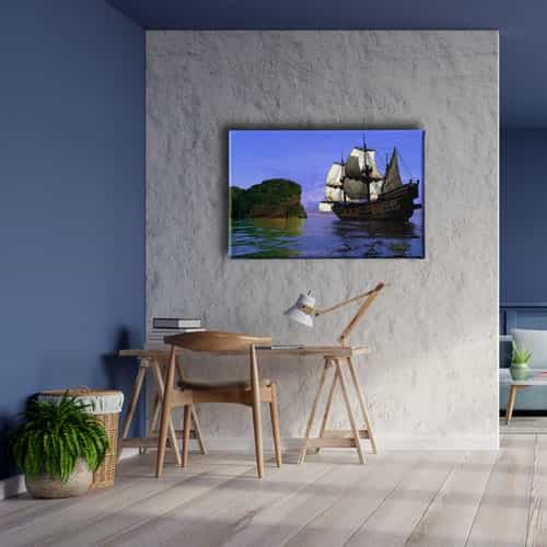 Gemi Canvas Tablo 