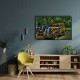 Antika Arabalar Canvas Tablo 