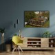 Hurda Antika Araba Canvas Tablo 