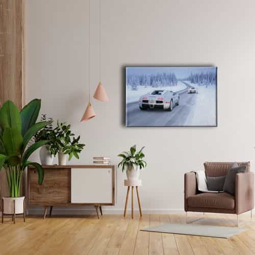 Bugattiler Canvas Tablo 