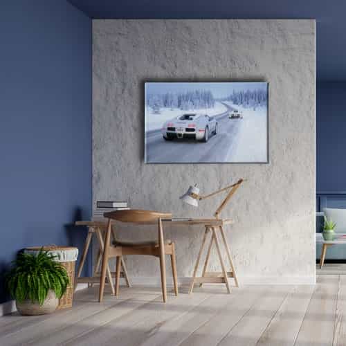Bugattiler Canvas Tablo 