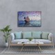 Gemili Puzzle Şehir Manzarası Canvas Tablo 