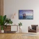 Gemili Puzzle Şehir Manzarası Canvas Tablo 