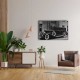 Antika Siyah Araba Canvas Tablo 