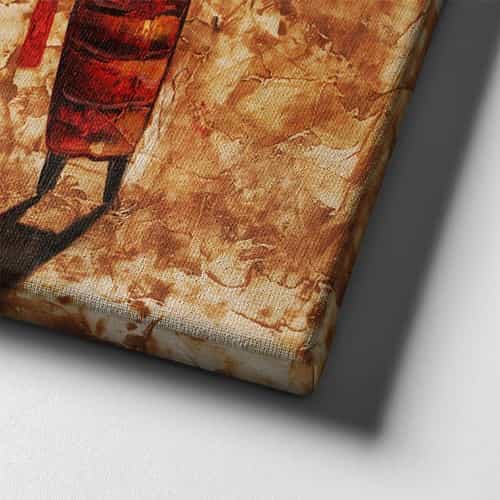 Afrikalı Kadınlar  Canvas Tablo