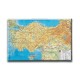 Türkiye Fiziki Haritası Canvas Tablo