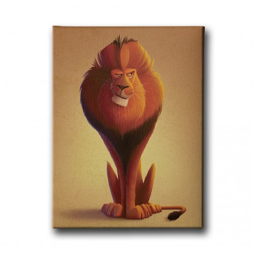 Lion King Kanvas Tablo 