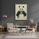Panda Kanvas Tablo 