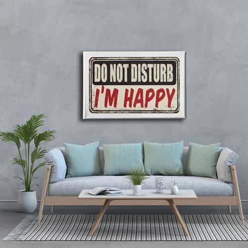 Do Not Dısturb  Canvas Tablo 