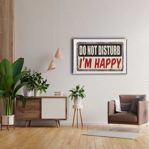 Do Not Dısturb  Canvas Tablo 