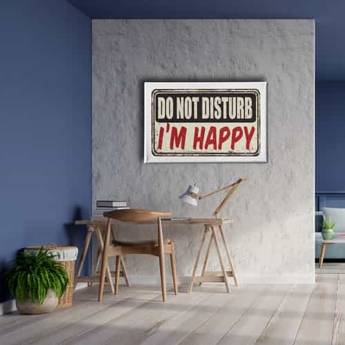 Do Not Dısturb  Canvas Tablo 