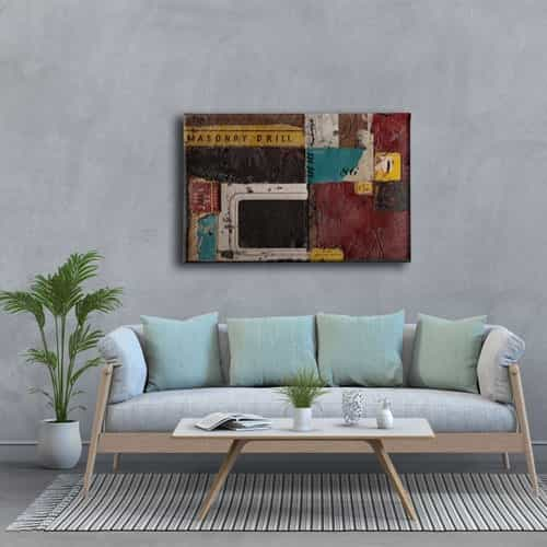 Retro  Canvas Tablo 