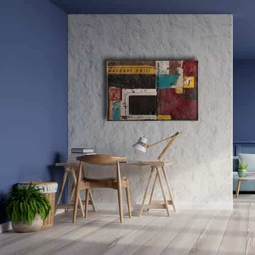 Retro  Canvas Tablo 