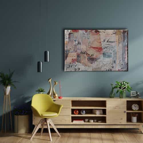 Retro  Canvas Tablo 