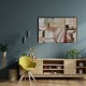 Retro  Canvas Tablo 
