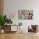 Retro  Canvas Tablo 