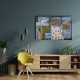 Retro  Canvas Tablo 