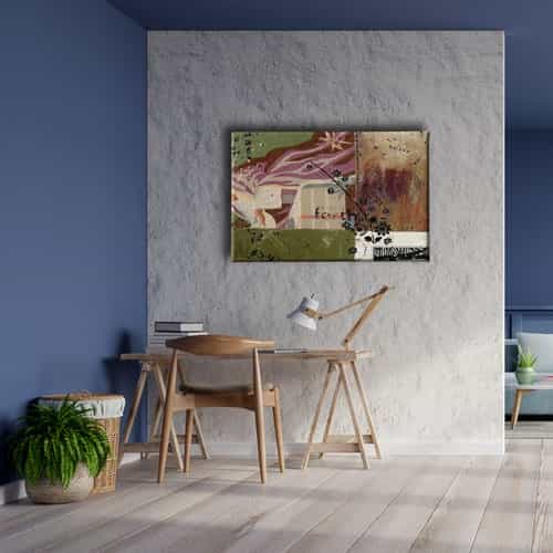 Retro  Canvas Tablo 