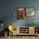 Retro  Canvas Tablo 