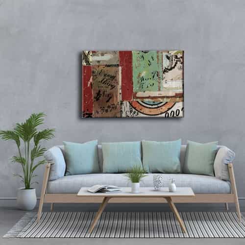Retro  Canvas Tablo 