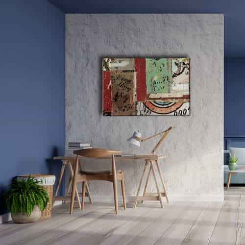 Retro  Canvas Tablo 