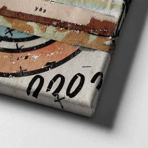 Retro  Canvas Tablo 