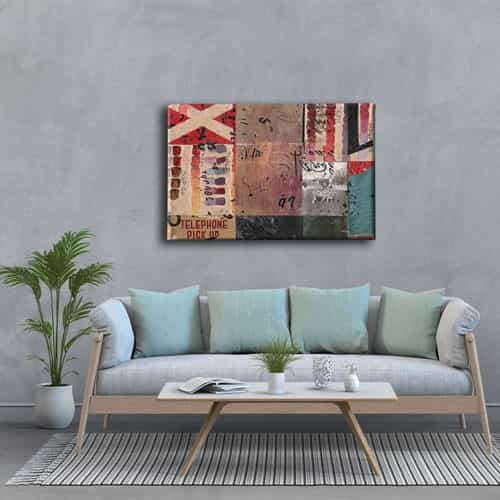 Retro  Canvas Tablo 