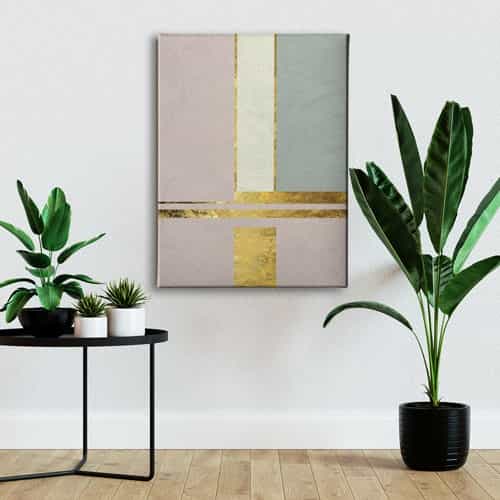 Soyut Canvas Tablo 