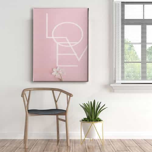 Love Canvas Tablo