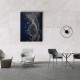 Lotus Çiçeği Canvas Tablo 