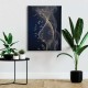 Lotus Çiçeği Canvas Tablo 