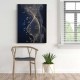 Lotus Çiçeği Canvas Tablo 