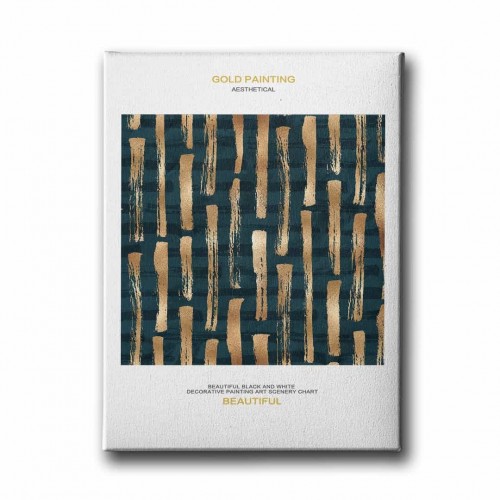 Gold Painting Canvas Tablo Gold Painting Canvas Tablo