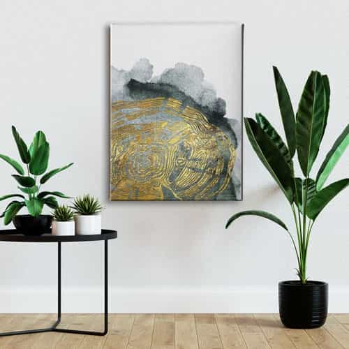 Ağaç Kökü Canvas Tablo 