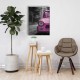 Pembe Araba Canvas Tablo