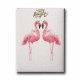 Flamingo Watercolor Canvas Tablo Flamingo Watercolor Canvas Tablo