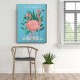 Flamingos Canvas Tablo