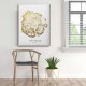 Ağaç Kökü Canvas Tablo 