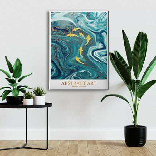 Abstract Art Canvas Tablo